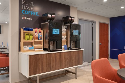 Mornings made better with hot coffee and great options.