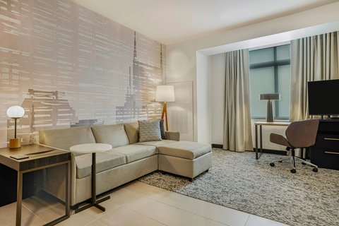Living Area with Sofa Bed