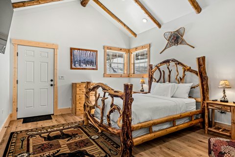 Cabin Master Bedroom