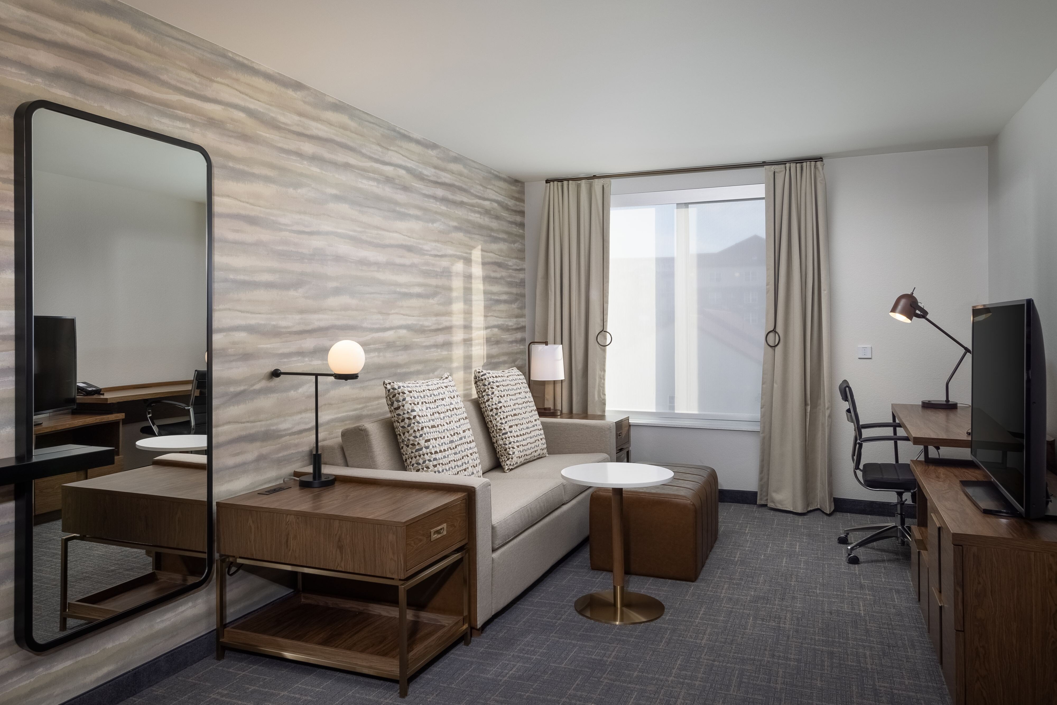 Residence Inn by Marriott Denver Aurora-guestroom-One Bedroom - Queen/Queen AccLvgRm.jpg