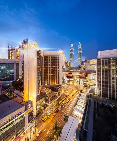 Facade With Twin Towers