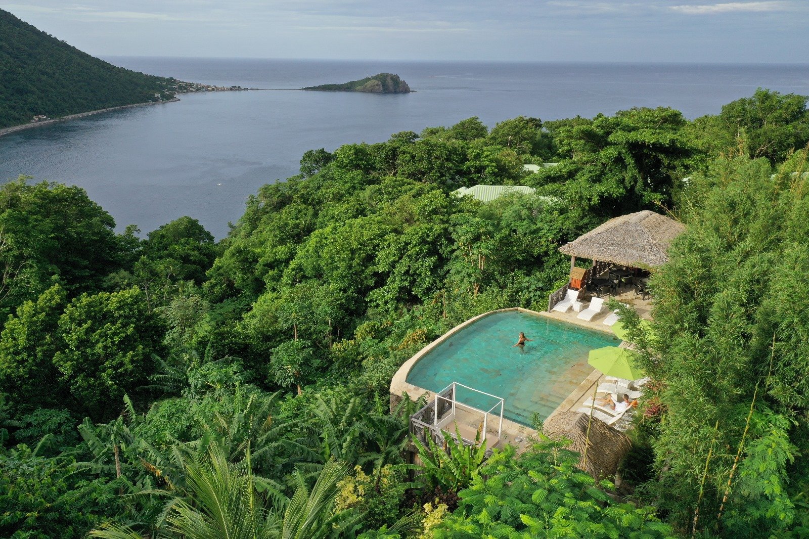 Jungle Bay Dominica-guestroom-Garden Pool And Scotts Head.jpg