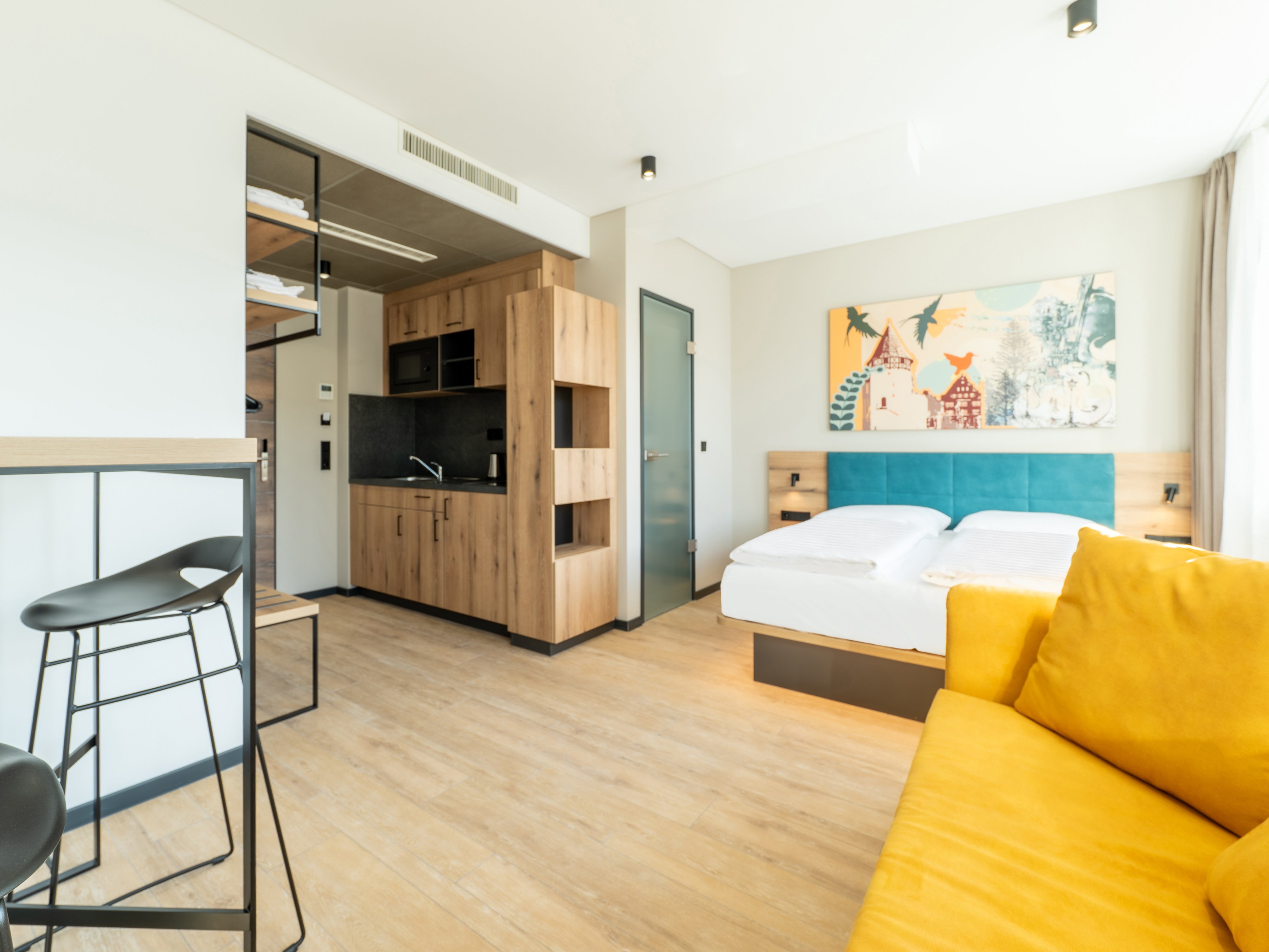 B&B HOTEL ALBSTADT-HBF-guestroom-Albstadt Hbf Family Room With Kitchenette.jpg