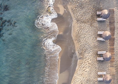 Beach Aerial View