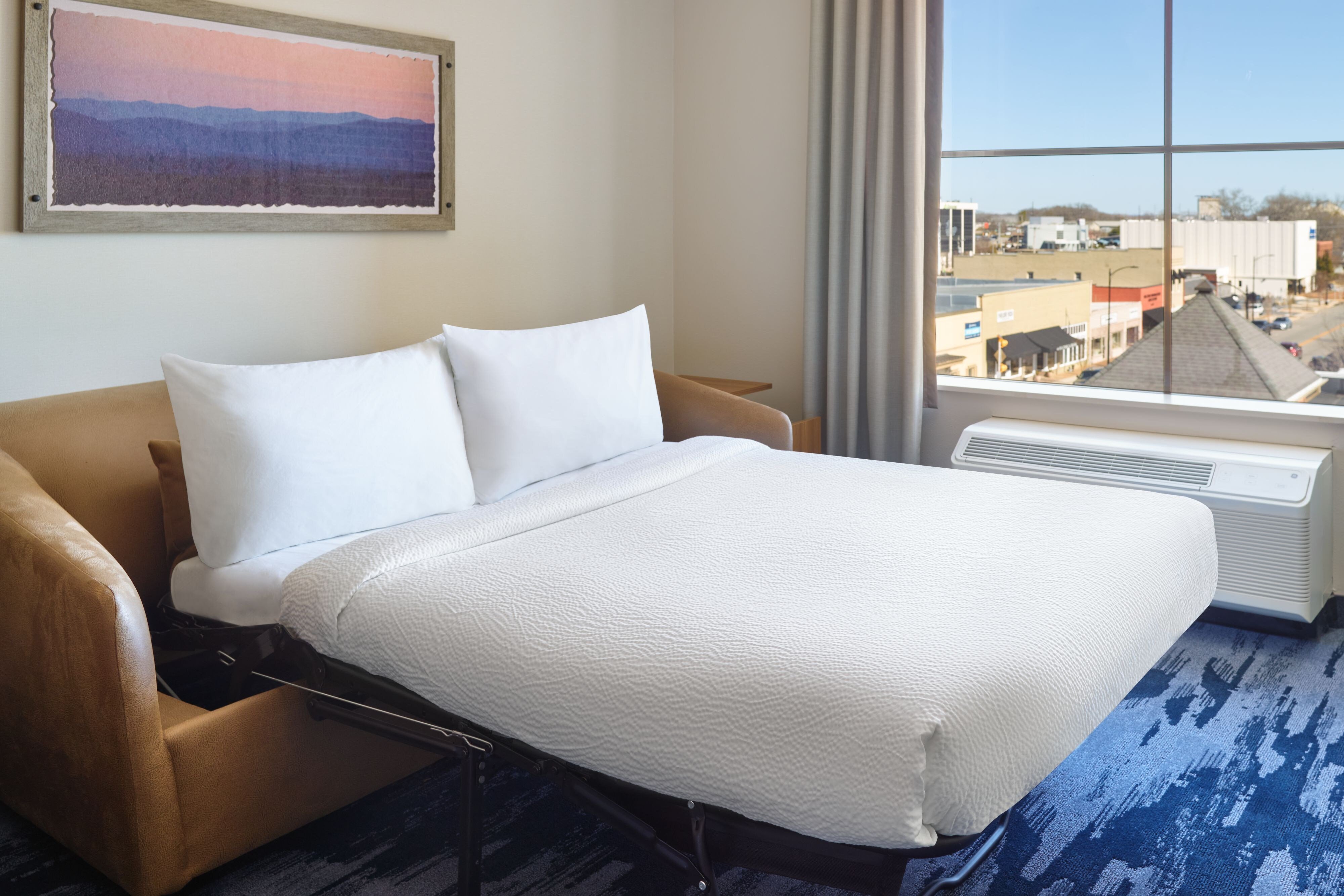 Fairfield by Marriott Inn and Suites Decatur-guestroom-Sleeper Sofa.jpg