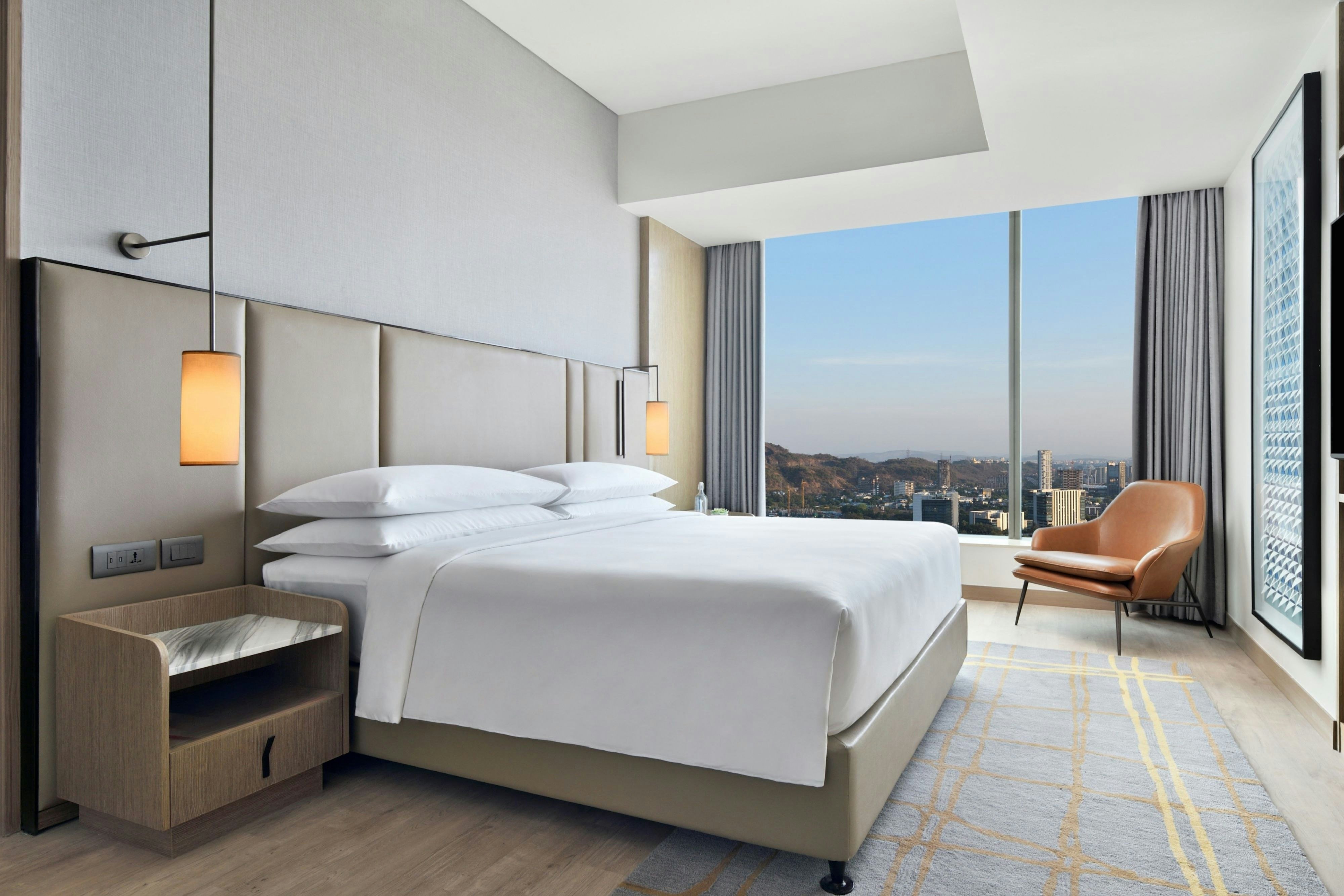 LE MRIDIEN NAVI MUMBAI-guestroom-King Premium Club Bedroom.jpg