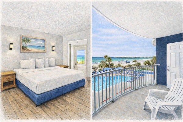 The Palm And Tide Beachfront H-guestroom-Room Balcony Hero rendering PTBH x.jpg