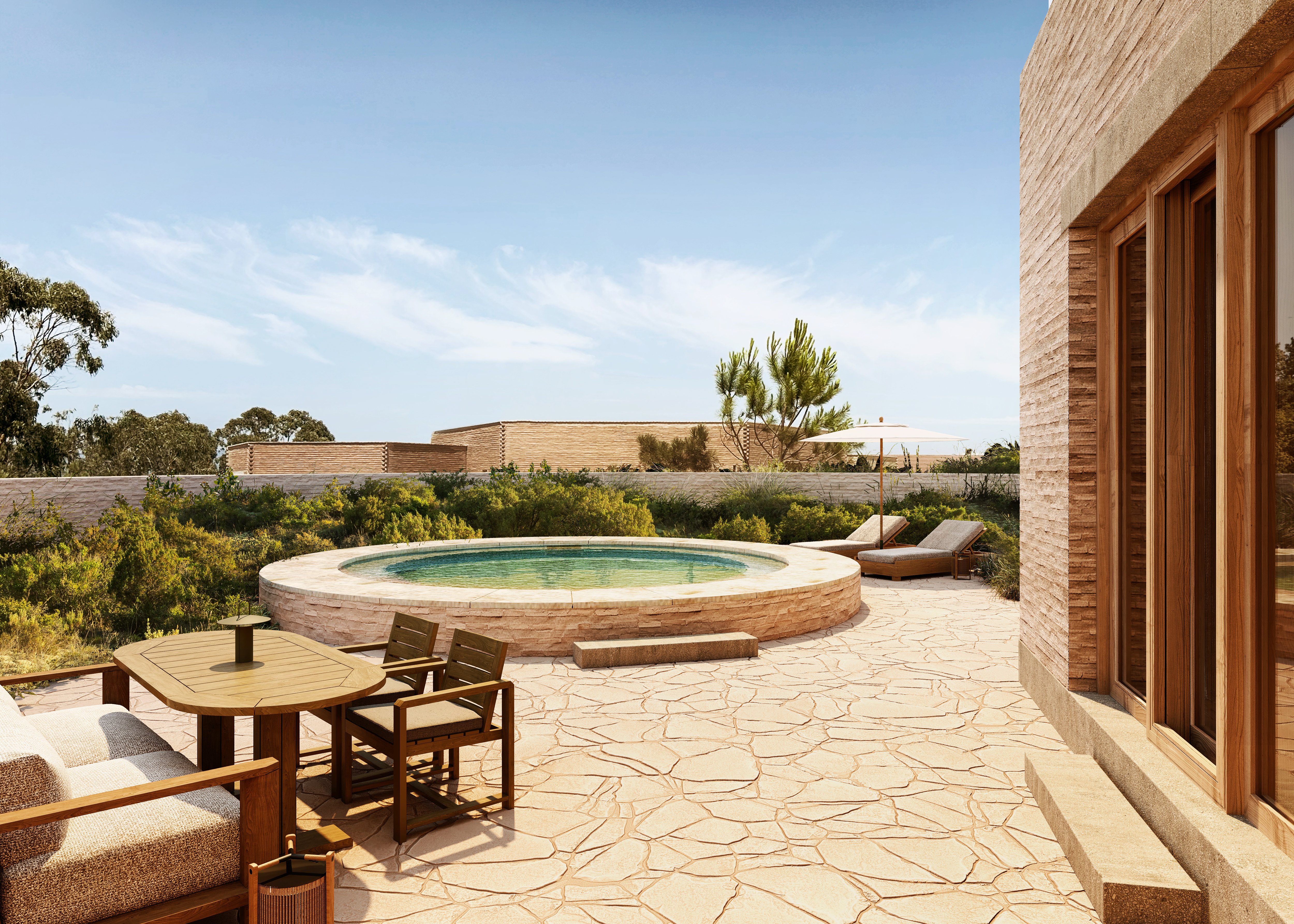 Na Praia-guestroom-8. Bedroom Dune Pool House Terrace.jpg