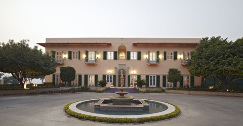 Ramgarh Lodge - Entrance to Main Building