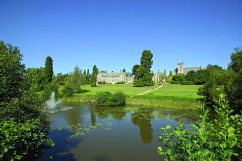 View of Ashdown Park from the Lake