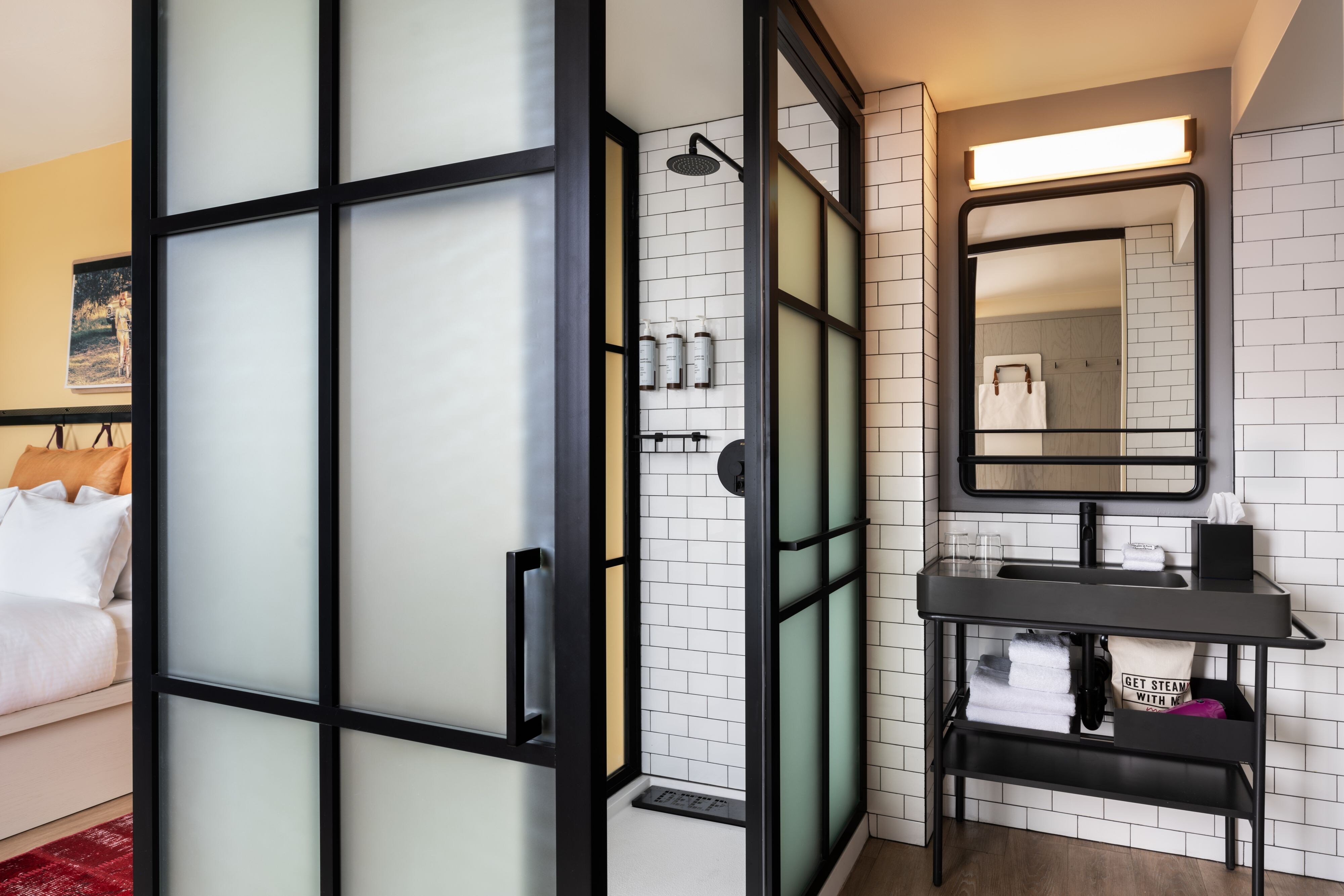 Moxy Springfield Downtown-guestroom-King Guest Room with Shoji Style Shower.jpg
