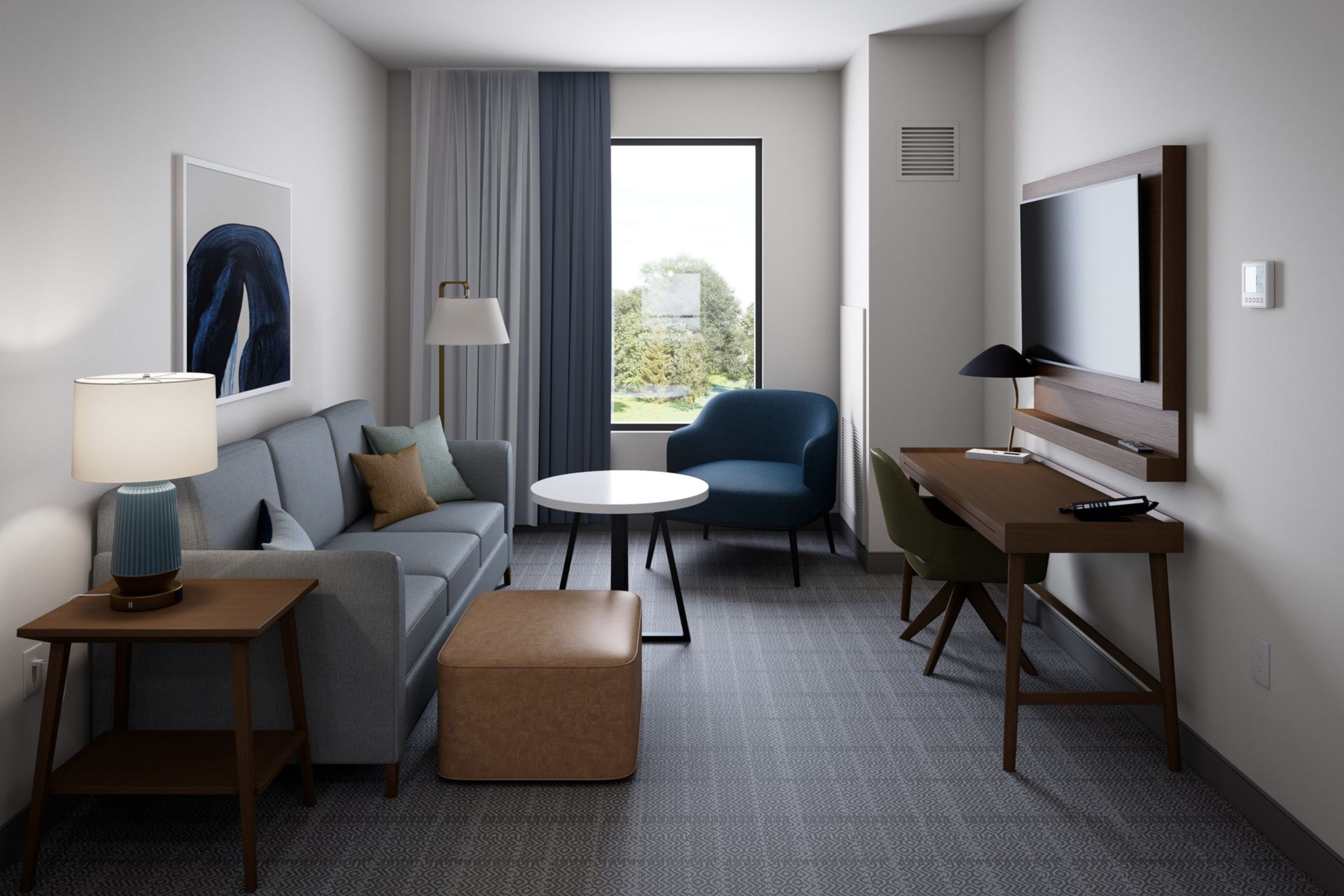 STAYBRIDGE STES ALLEN BY IHG-guestroom-Each room is equipped with a comfortable business chair and desk. .jpg