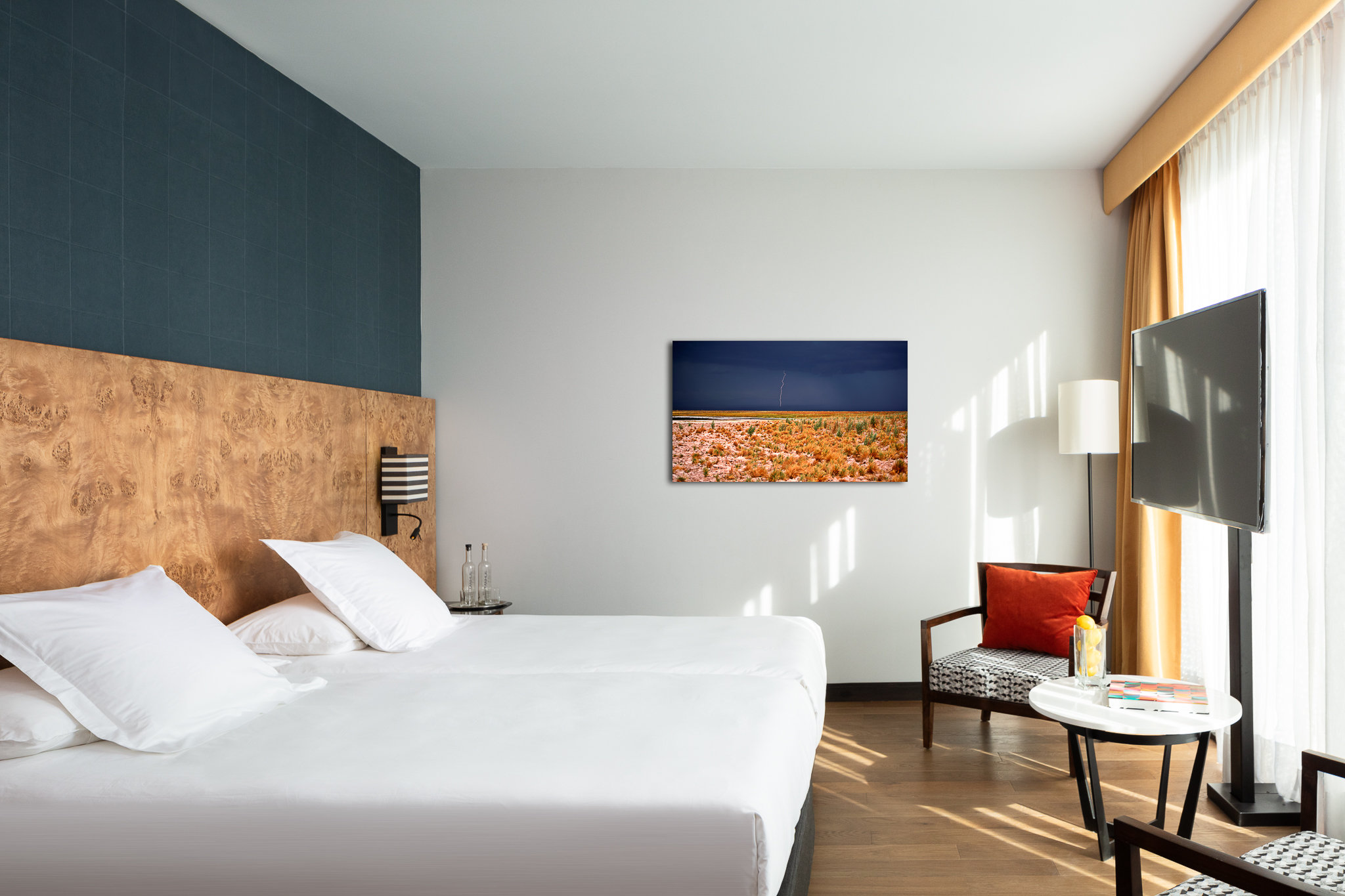 DEBAINES HOTEL SANTIAGO-guestroom-Deluxe Room - Bedroom.jpg