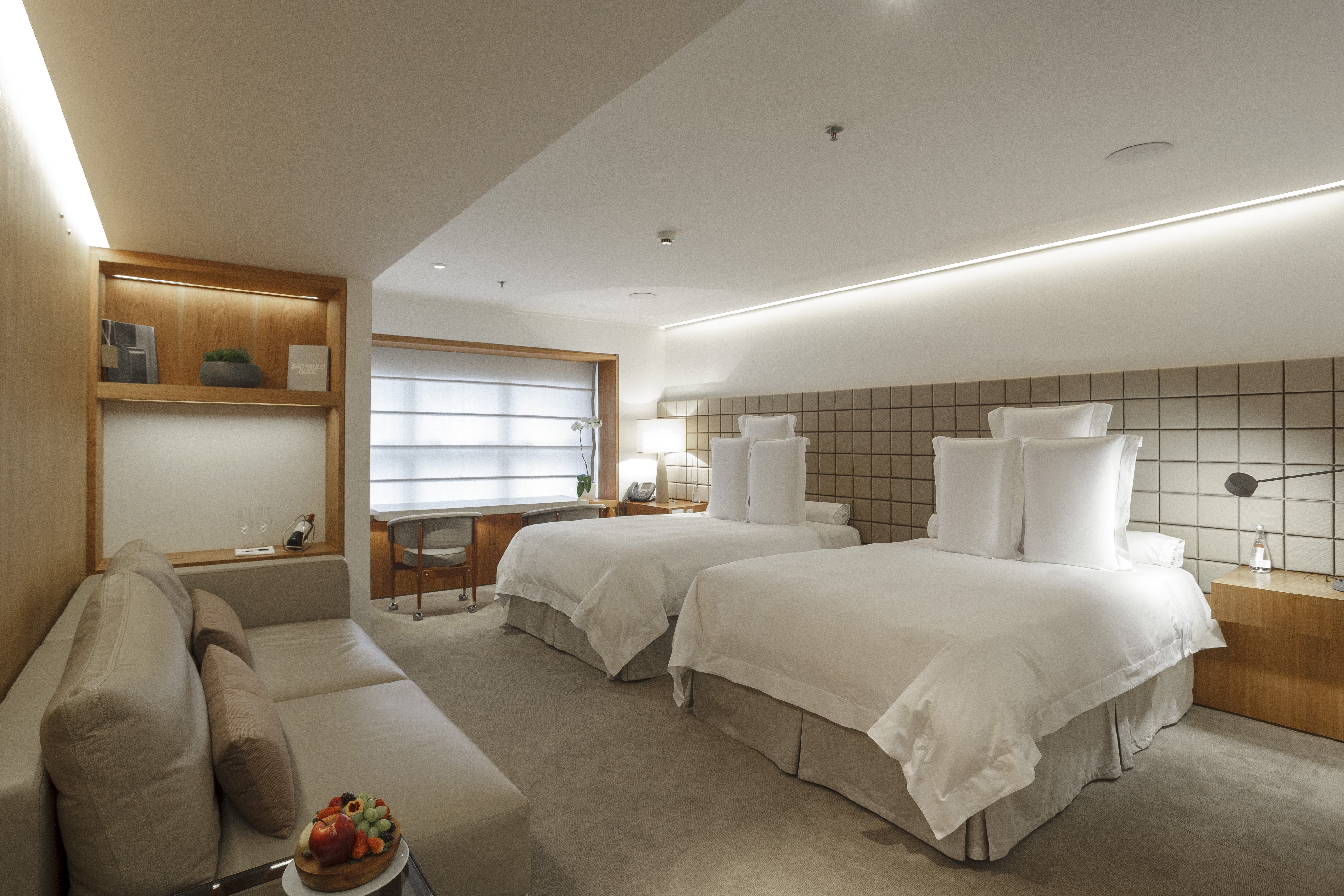 EMILIANO SAO PAULO-guestroom-Deluxe 2 Queen Bed Room - Bedroom & Living Area.jpg