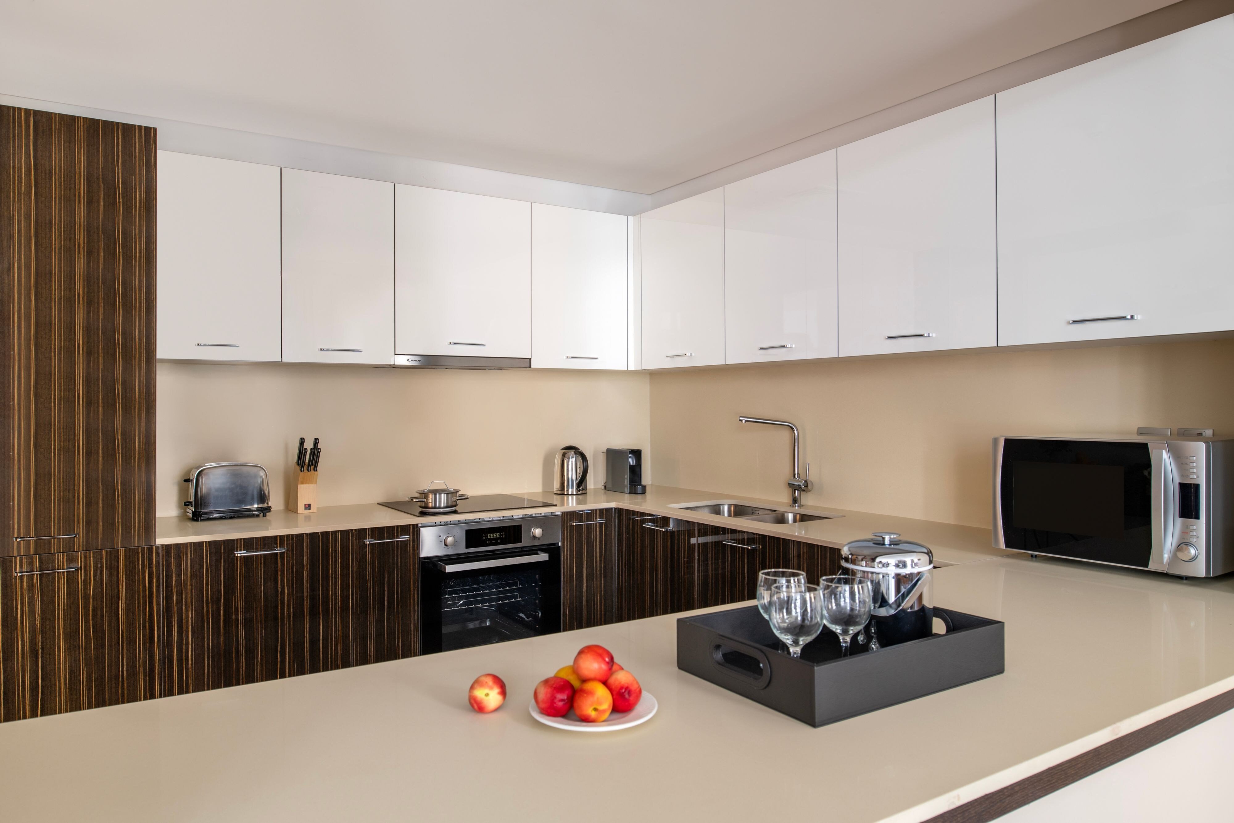 Marriott Executive Apartments Doha Le Mirage City Walk-guestroom-Two Bedroom Duplex Kitchen.jpg