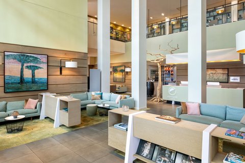 Hotel entrance and front office