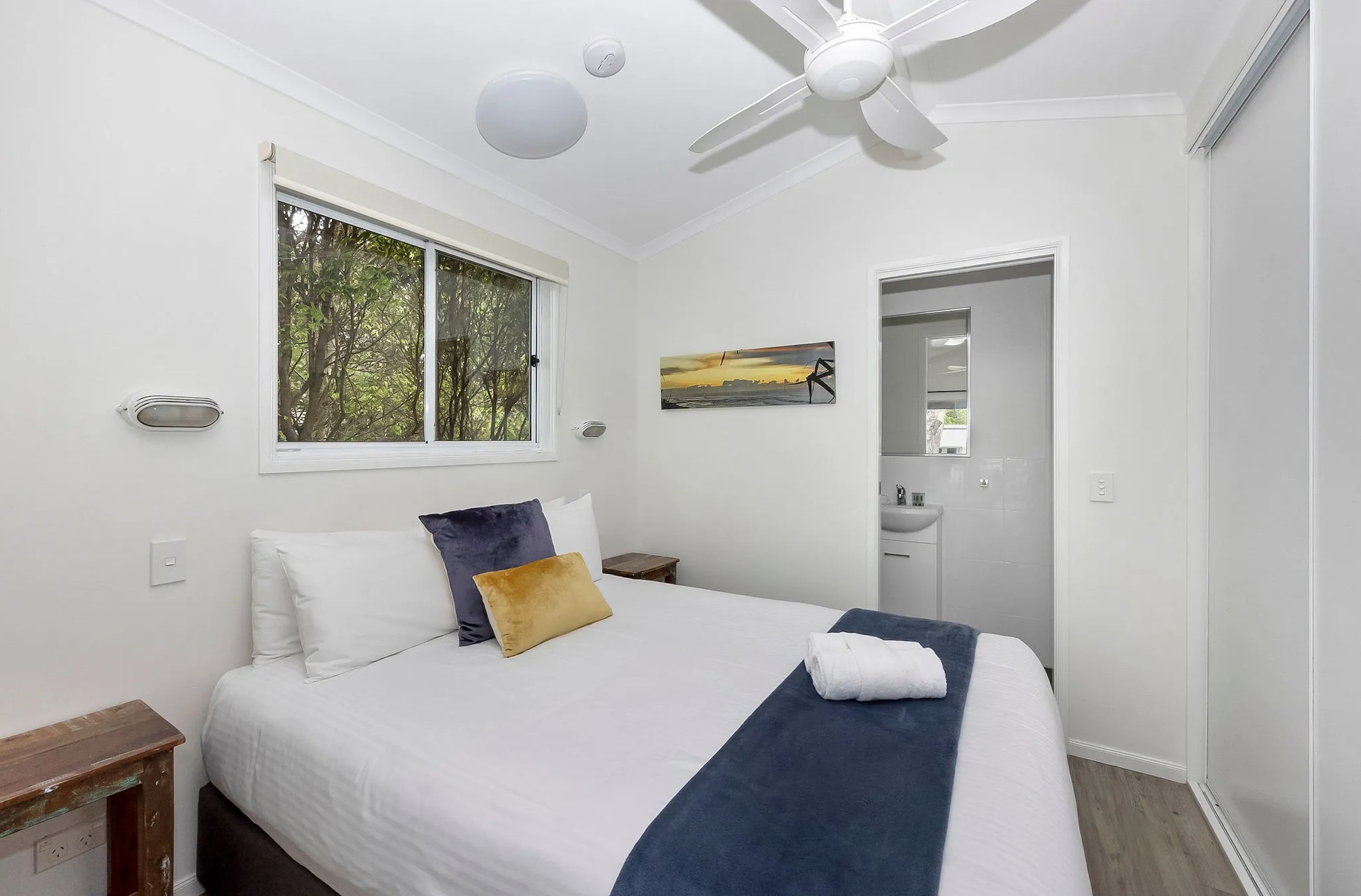 REFLECTIONS CORINDI BEACH - HO-guestroom-Standard Cabin Bedroom I.jpg