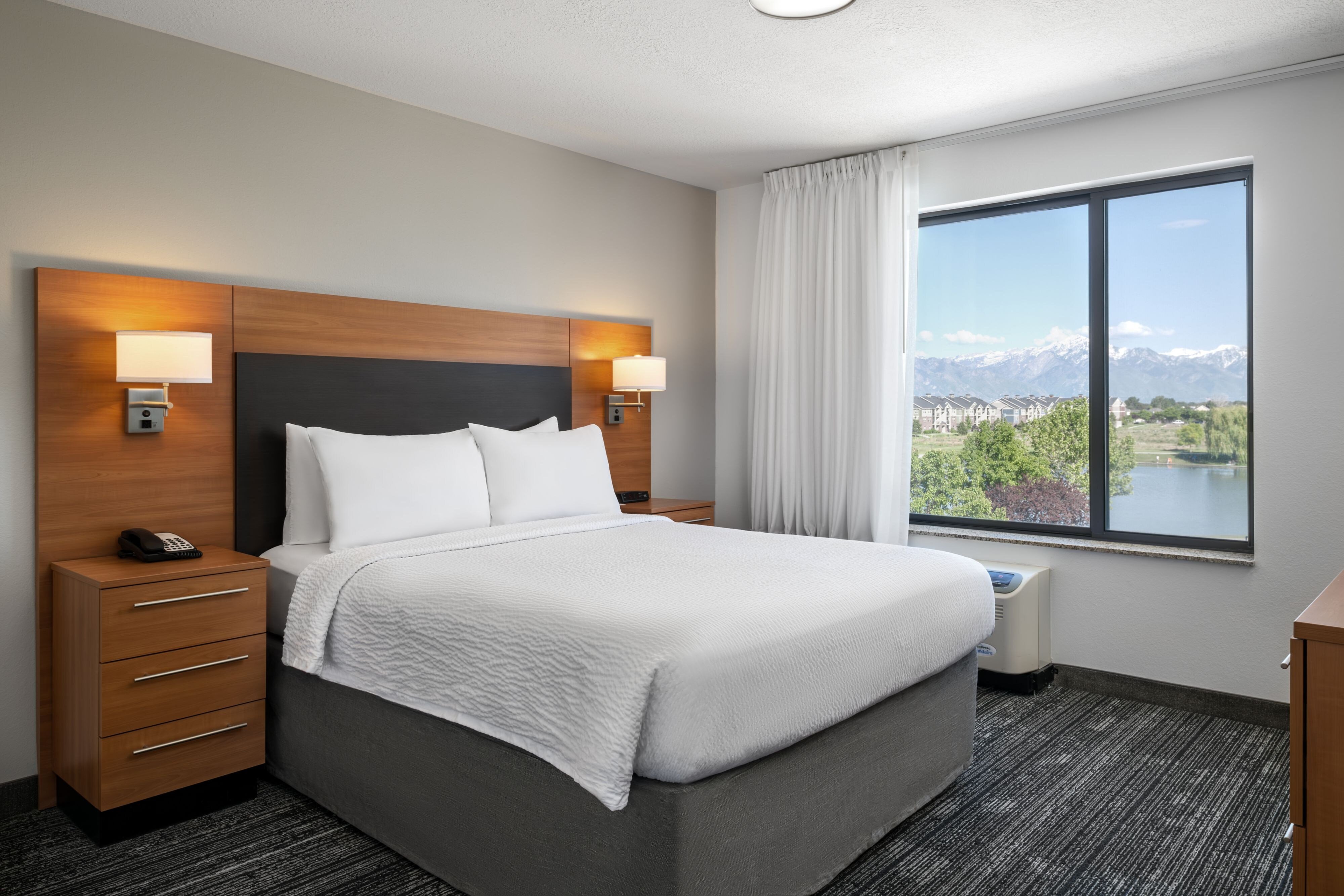 TownePlace Suites by Marriott Salt Lake City-West Valley-guestroom-One or Two-Bedroom Suite Bedroom.jpg