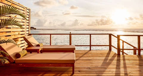 Grand Water Villa Deck