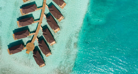 Grand Water Villa Aerial