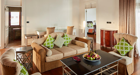 Presidential Water Suite Sitting Area