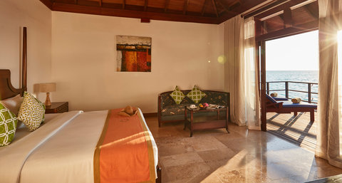 Water Villa Bedroom View
