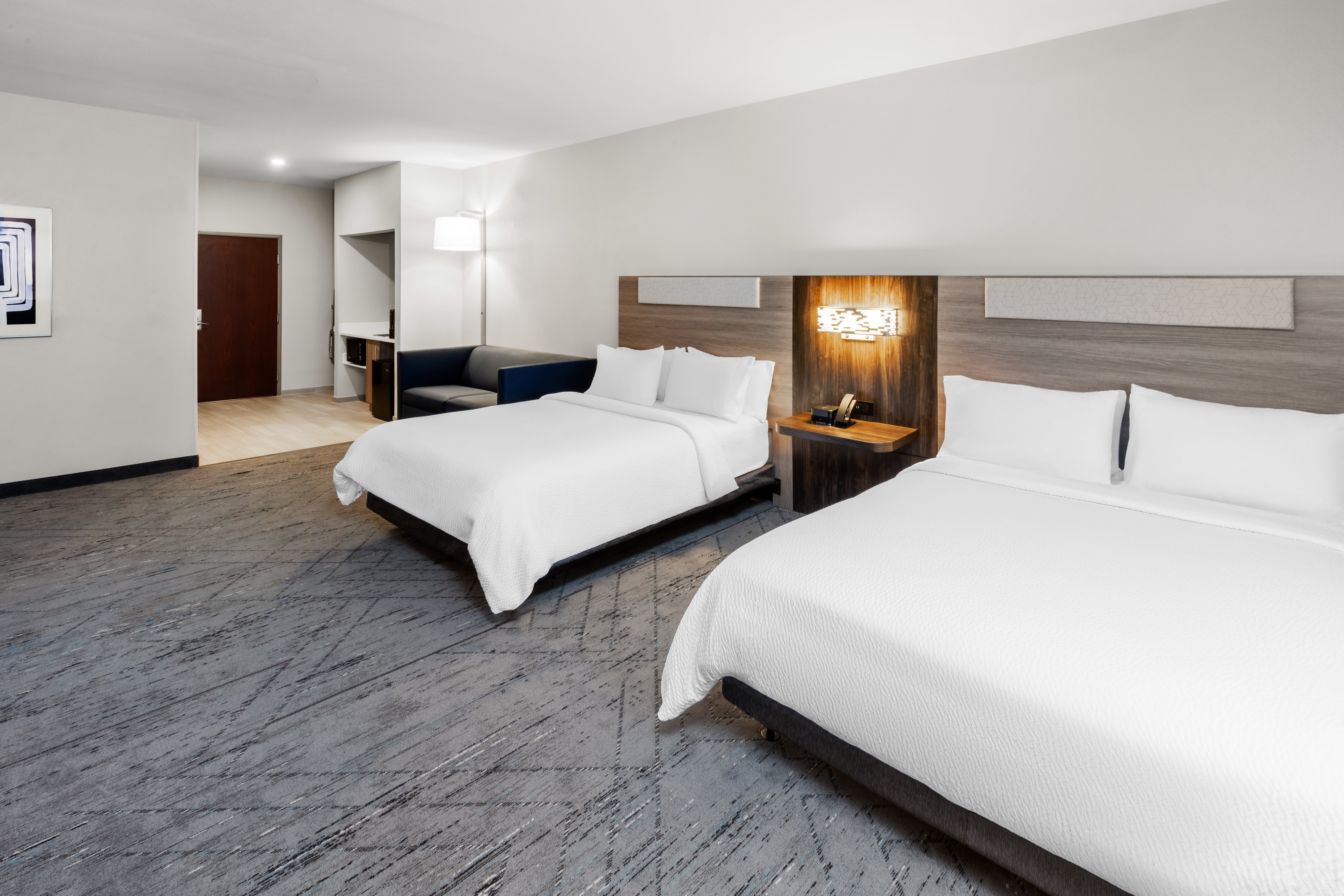 HOLIDAY INN EXP STES HENDERSON BY I-guestroom-2 queen Suite with sofa sleeper.jpg