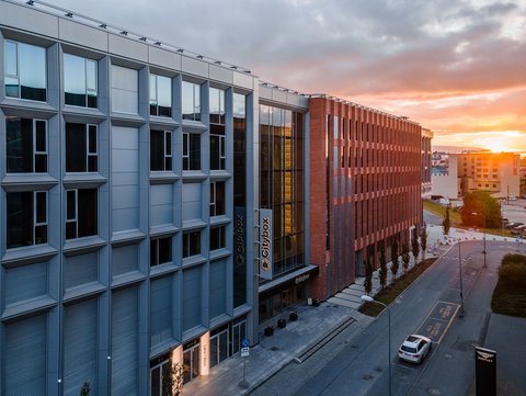 Facade of Citybox Tallinn