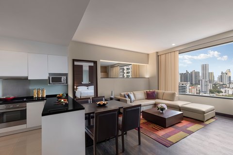 Living Room - Two Bedroom Family Apartment
