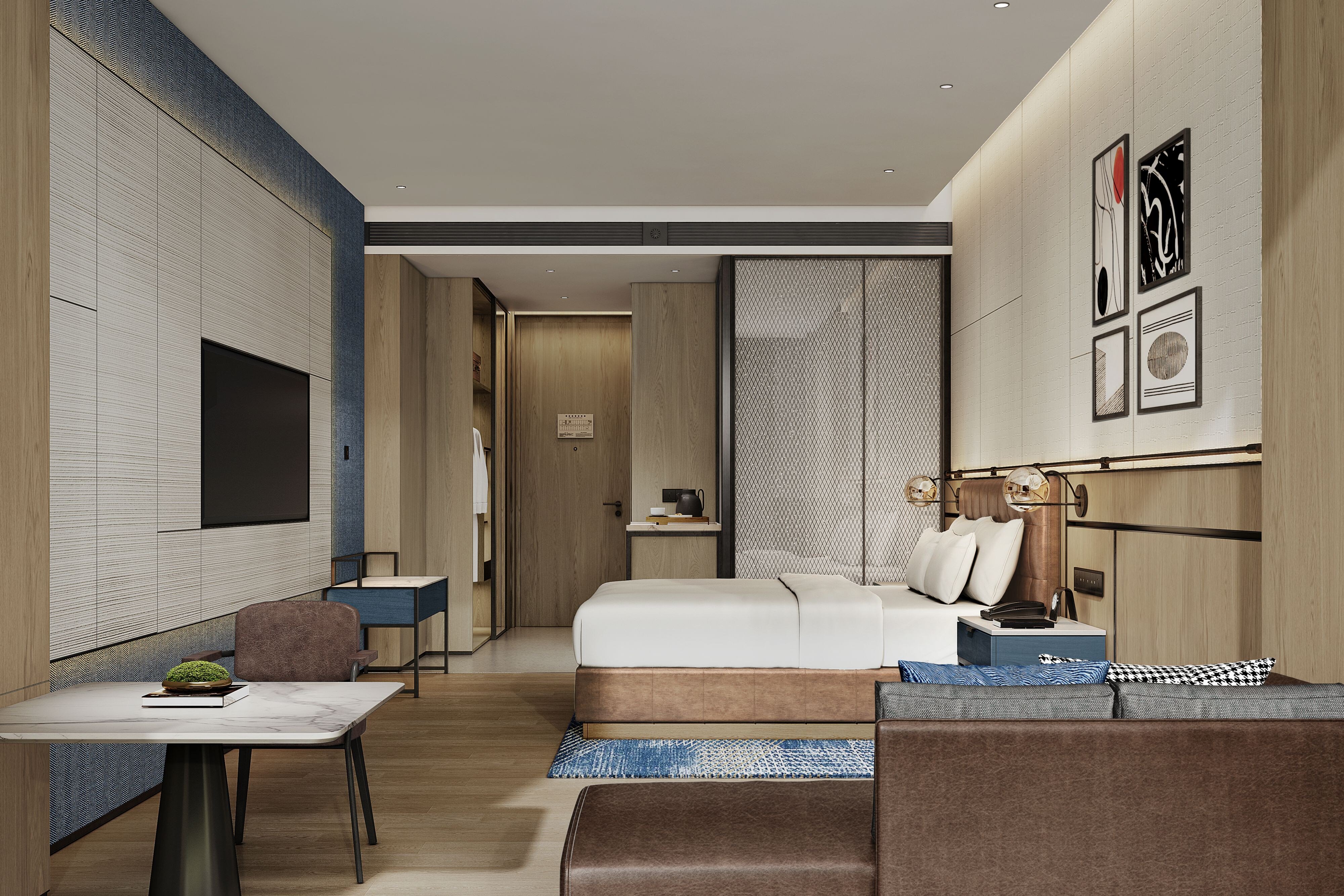 Four Points by Sheraton Chongqing North Railway Station-guestroom-Elegant King.jpg