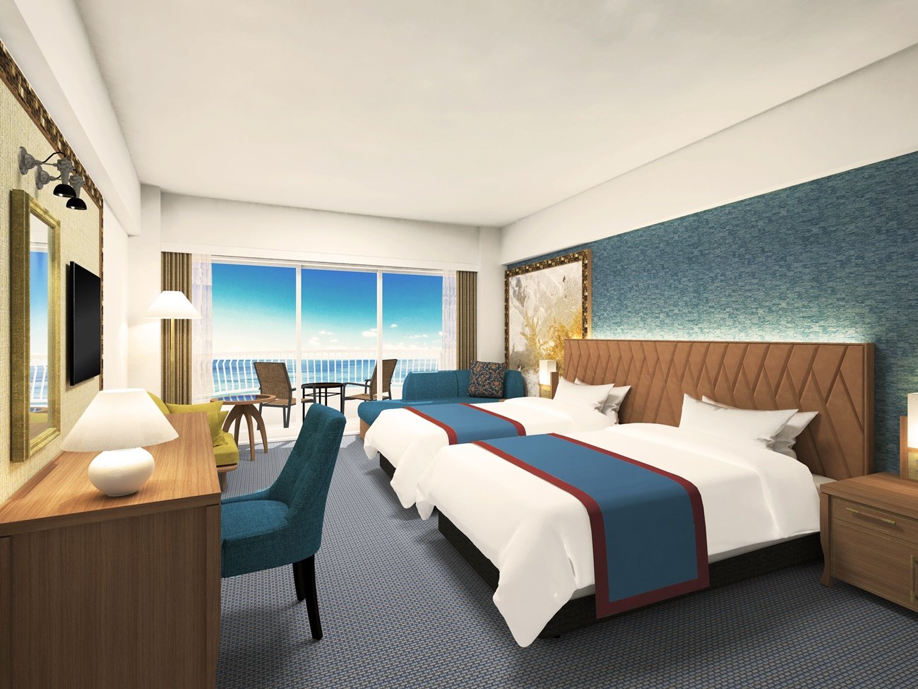 Okinawa Kariyushi Beach Resort-guestroom-Superior Twin Ocean Front Th To Th Floors.jpg