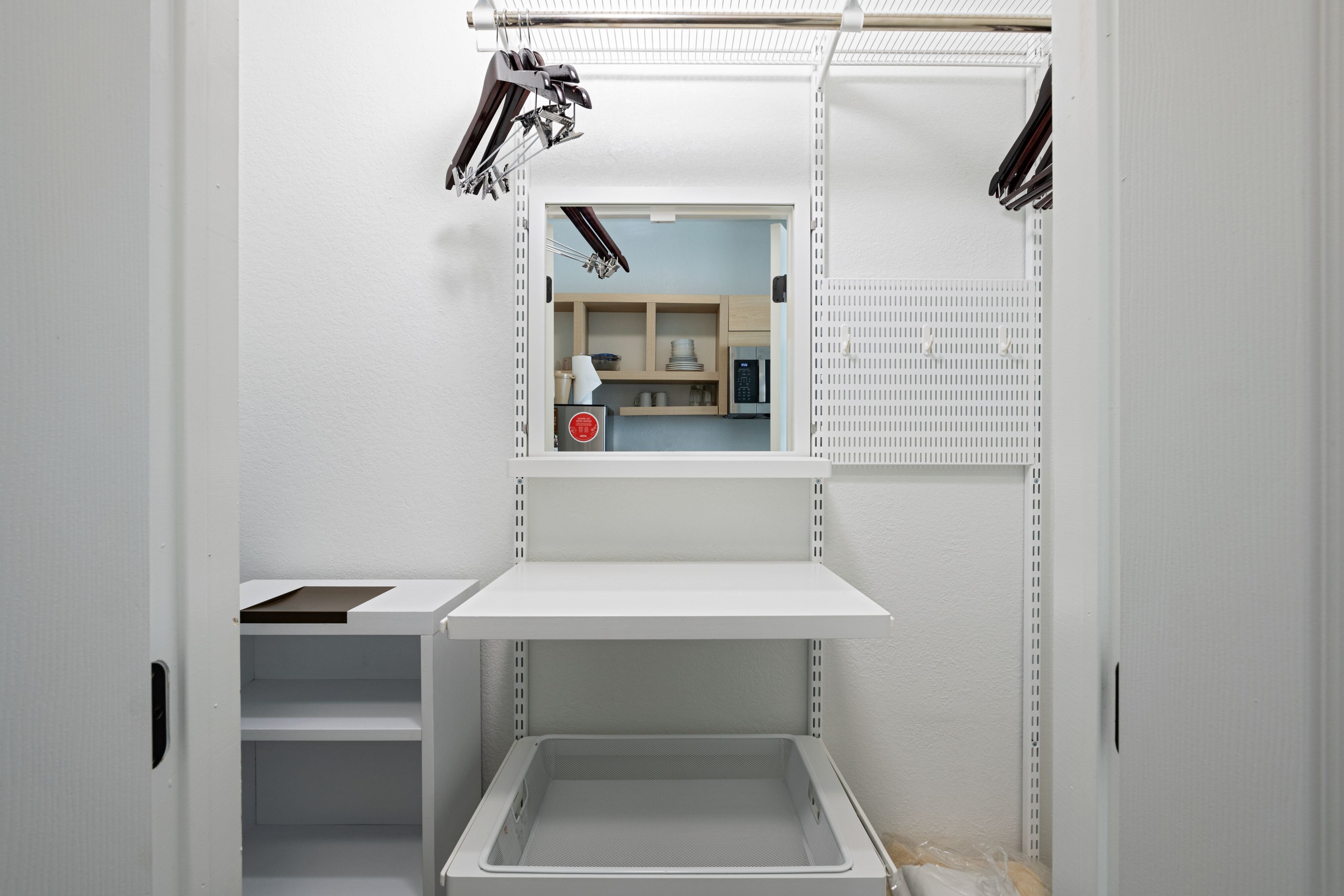TownePlace Suites by Marriott Killeen-guestroom-Hotel Room Closet.jpg