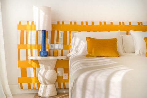 Vibrant prints and colors blend with elegant details
