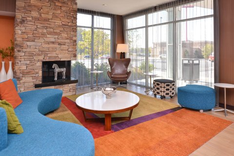 Lobby - Fireplace