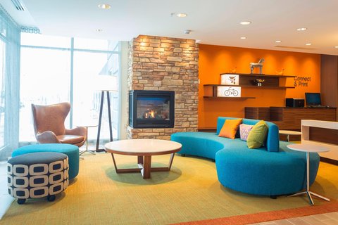 Lobby seating area