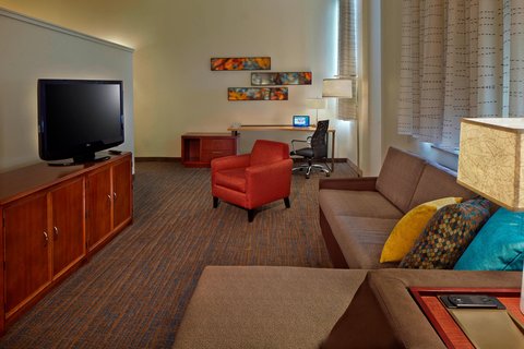 Loft & One-Bedroom Suite Living Area