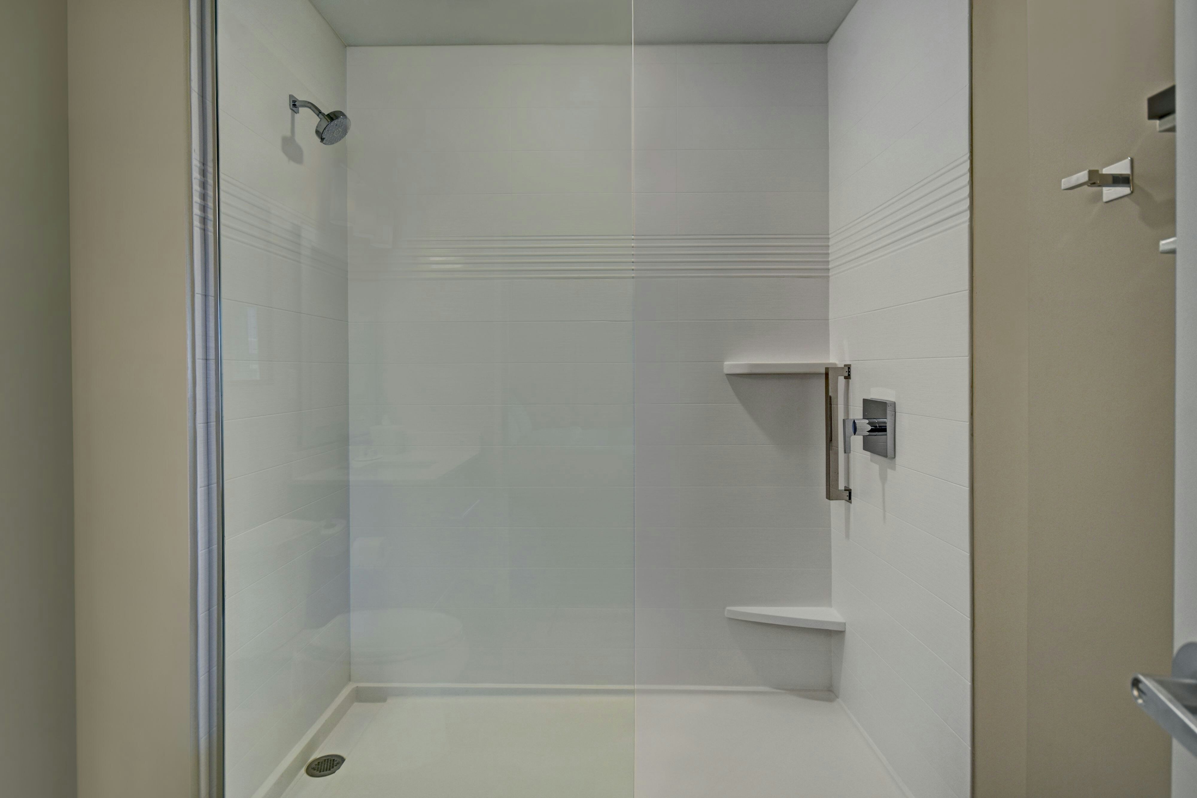 TownePlace Suites by Marriott Grand Rapids Wyoming-guestroom-Suite Walk In Shower.jpg