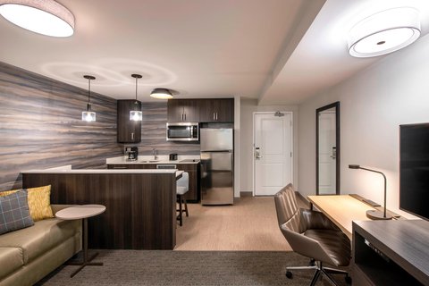 Junior Suite Living Area and Kitchenette