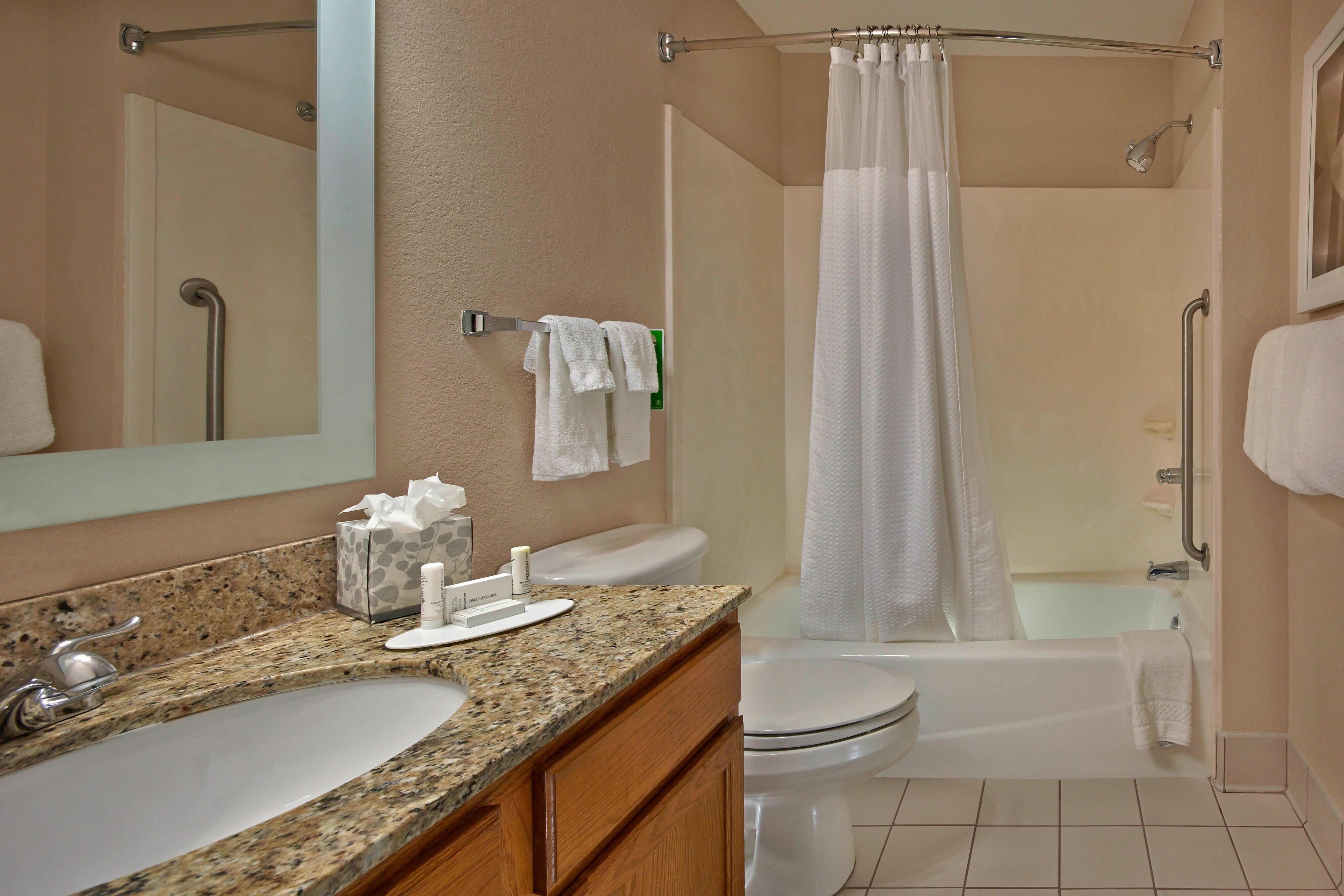 TownePlace Suites by Marriott Fort Lauderdale Weston-guestroom-Queen Studio Suite - Bathroom.jpg