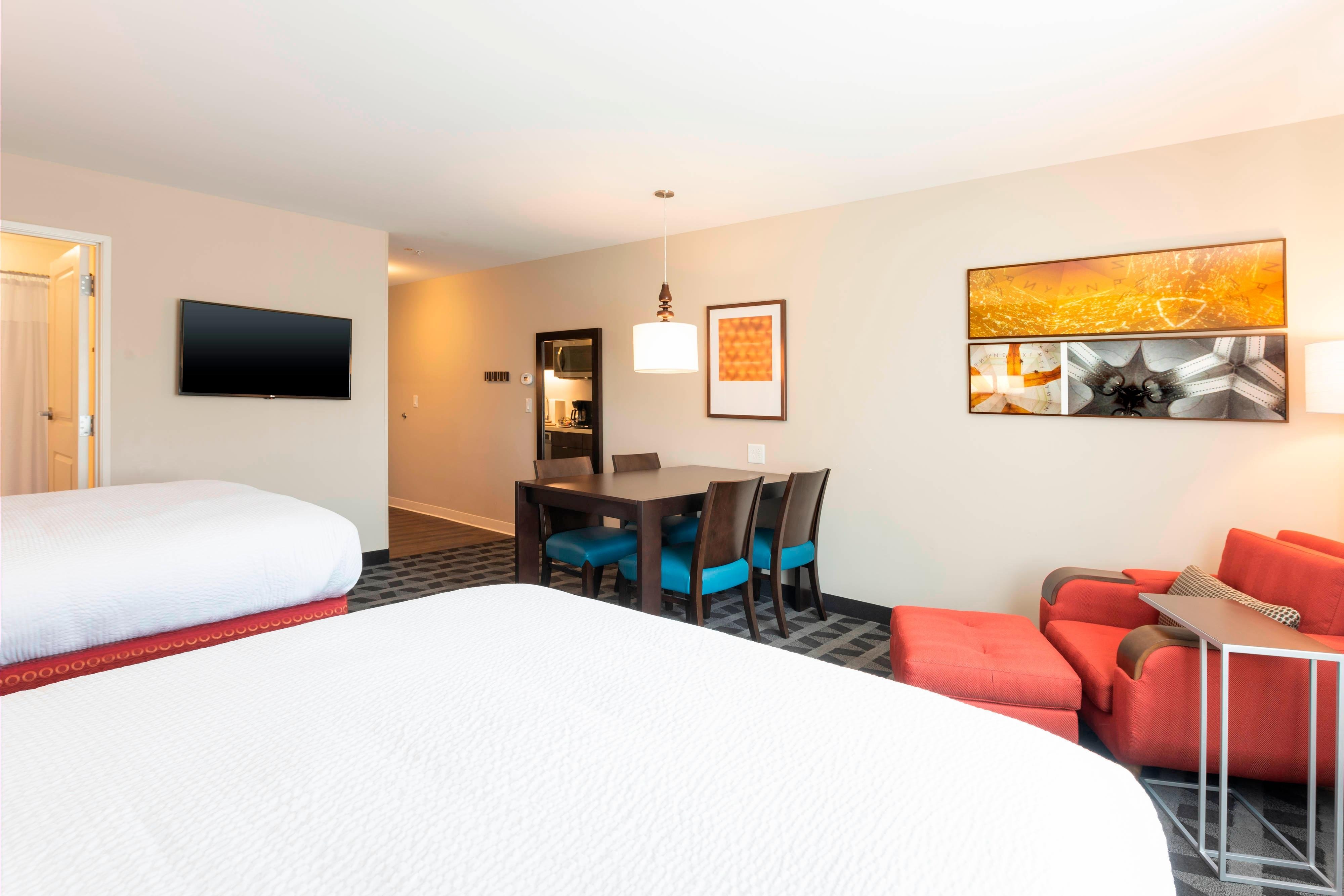TownePlace Suites by Marriott Louisville North-guestroom-Queen/Queen Studio Suite - Sitting Area.jpg