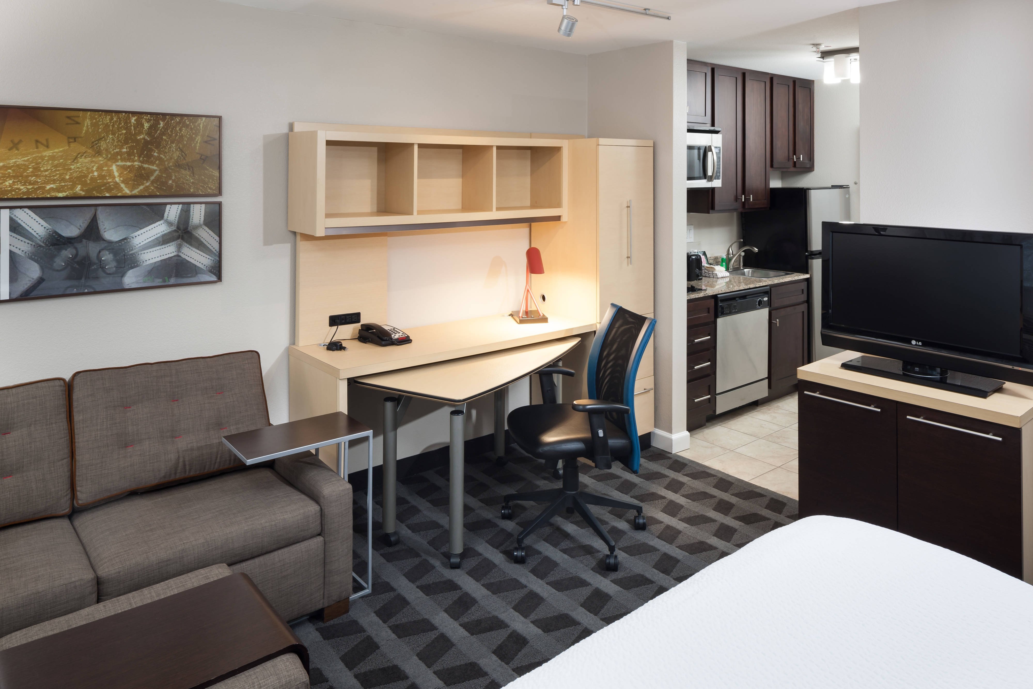 TownePlace Suites by Marriott Columbia Southeast-Fort Jackson-guestroom-Suite Home Office.jpg