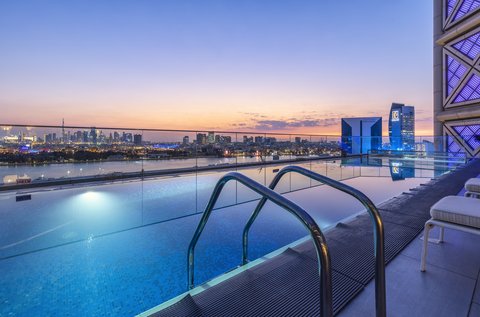 Pool Sunset View