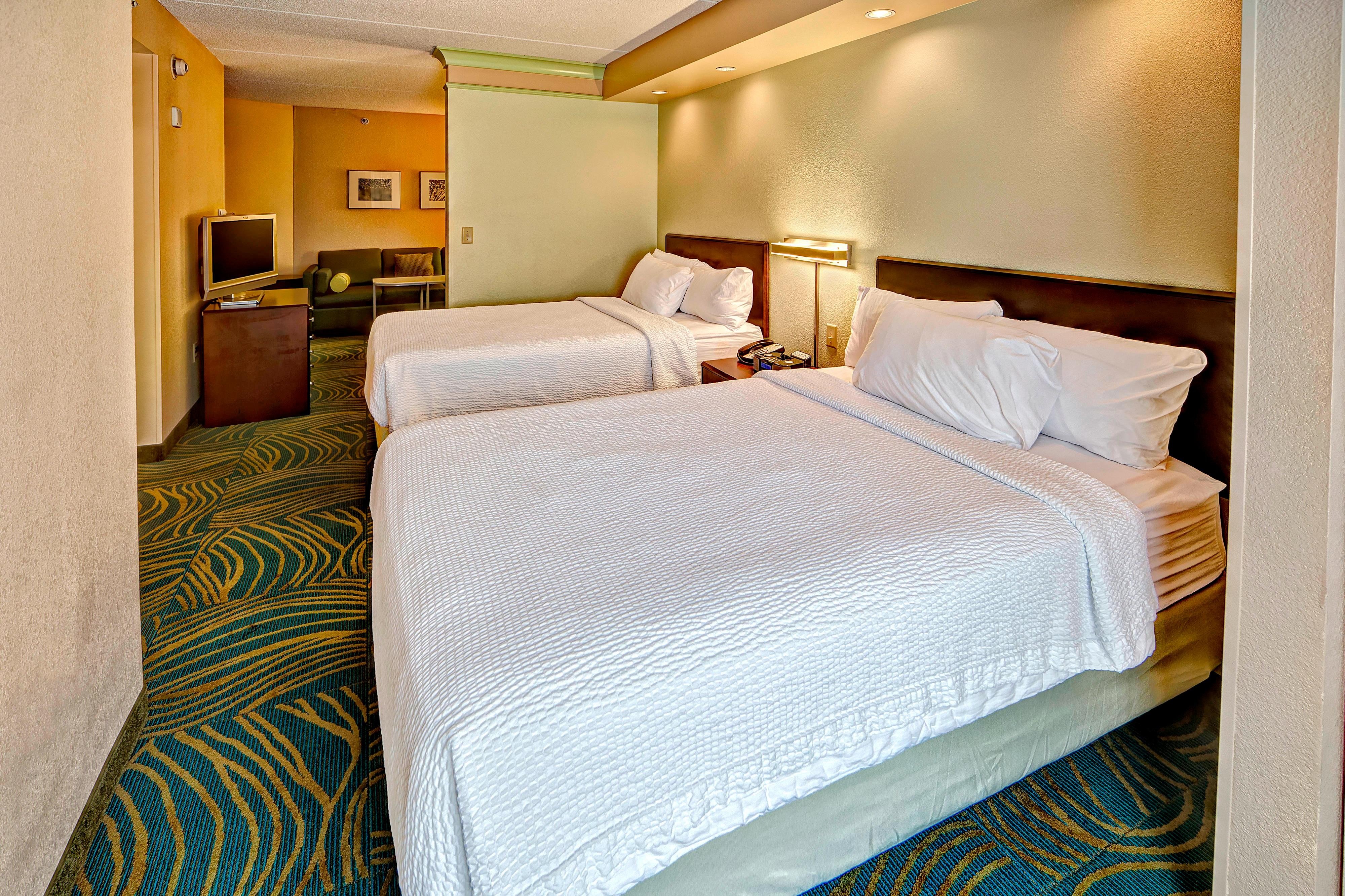 SpringHill Suites by Marriott Norfolk Old Dominion University-guestroom-Double/Double Suite - Sleeping Area.jpg