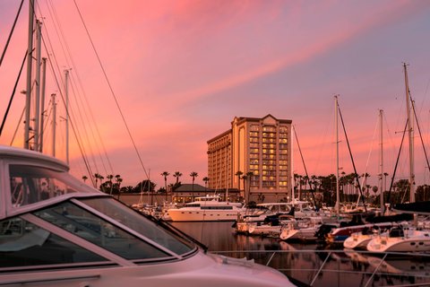 Sunset View of the hotel