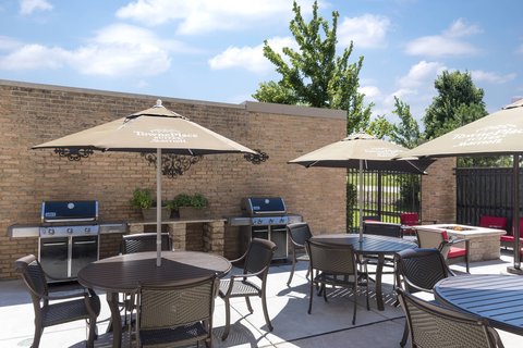 Patio Area with Grills & Fire Pit
