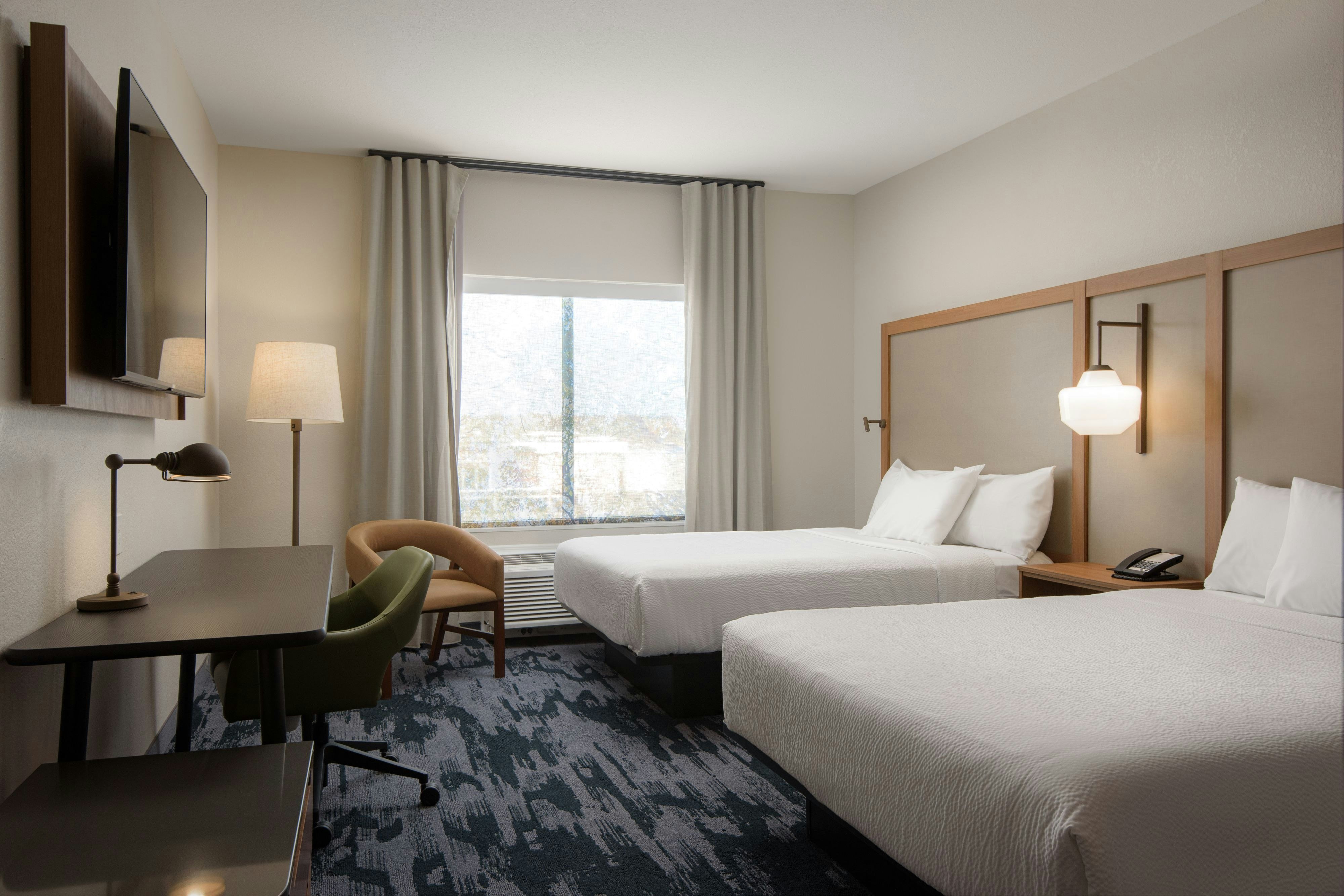 Fairfield by Marriott Inn and Suites Cincinnati Oakley-guestroom-Standard Guestroom - 2 Queen Beds.jpg