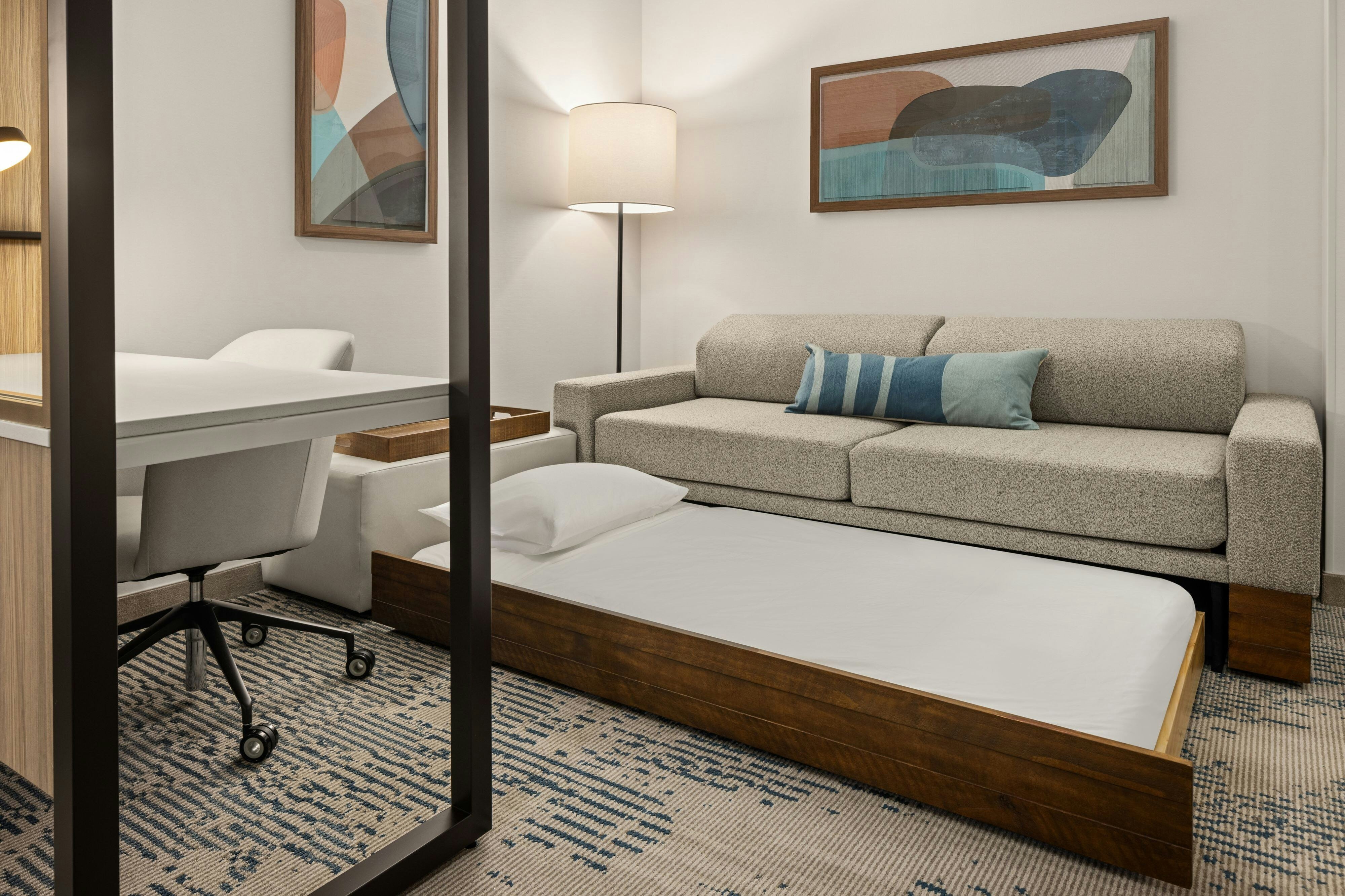 SpringHill Suites by Marriott Bettendorf-guestroom-Trundle Bed.jpg