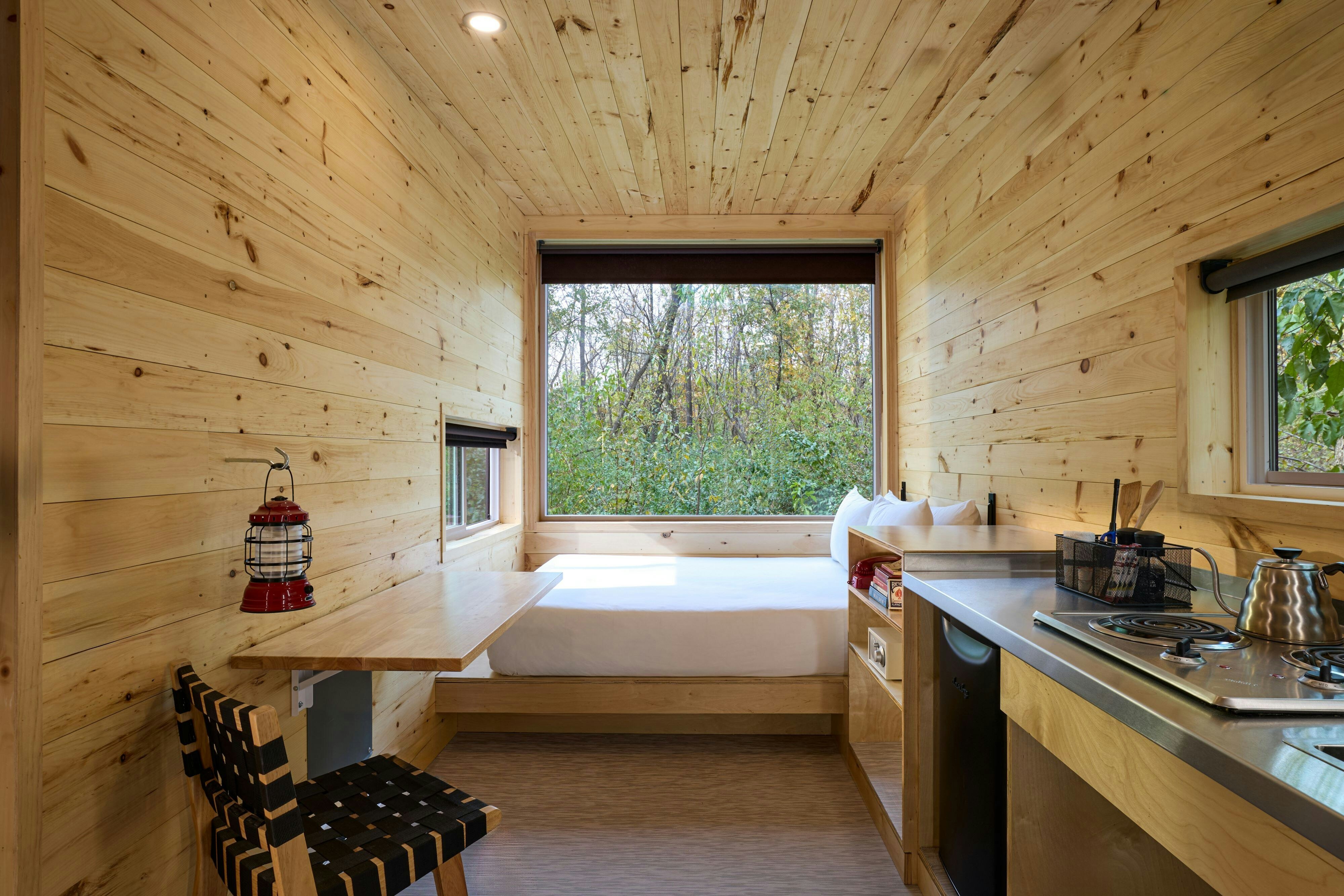 POSTCARD CABINS BARBER CREEK-guestroom-Accessible cabin cozy interior.jpg