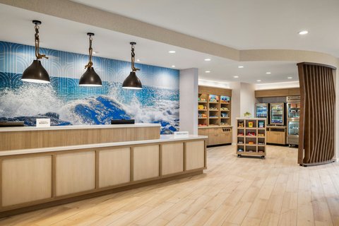 Front Desk and Market