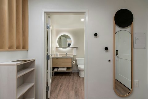 Representation of Suite Bathroom & Storage Area